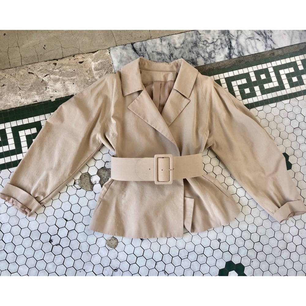Amazing & Other Stories Belted Safari Jacket - Picture 8 of 10